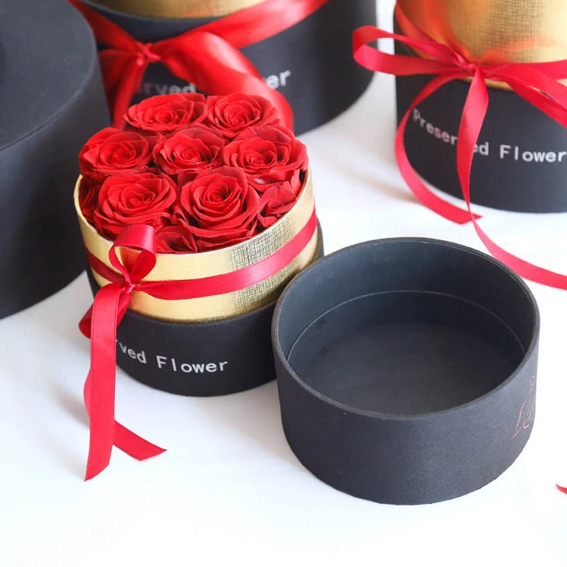 Eternal roses, preserved real rose flowers
